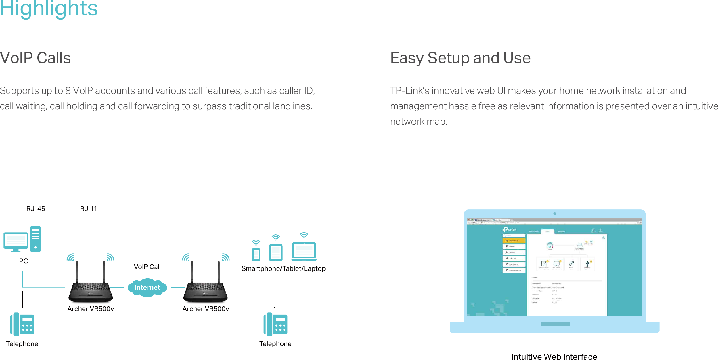 Page 3 of 7 - Archer VR500v(AU)-datasheet  Archer VR500v(AU) V1 Datasheet