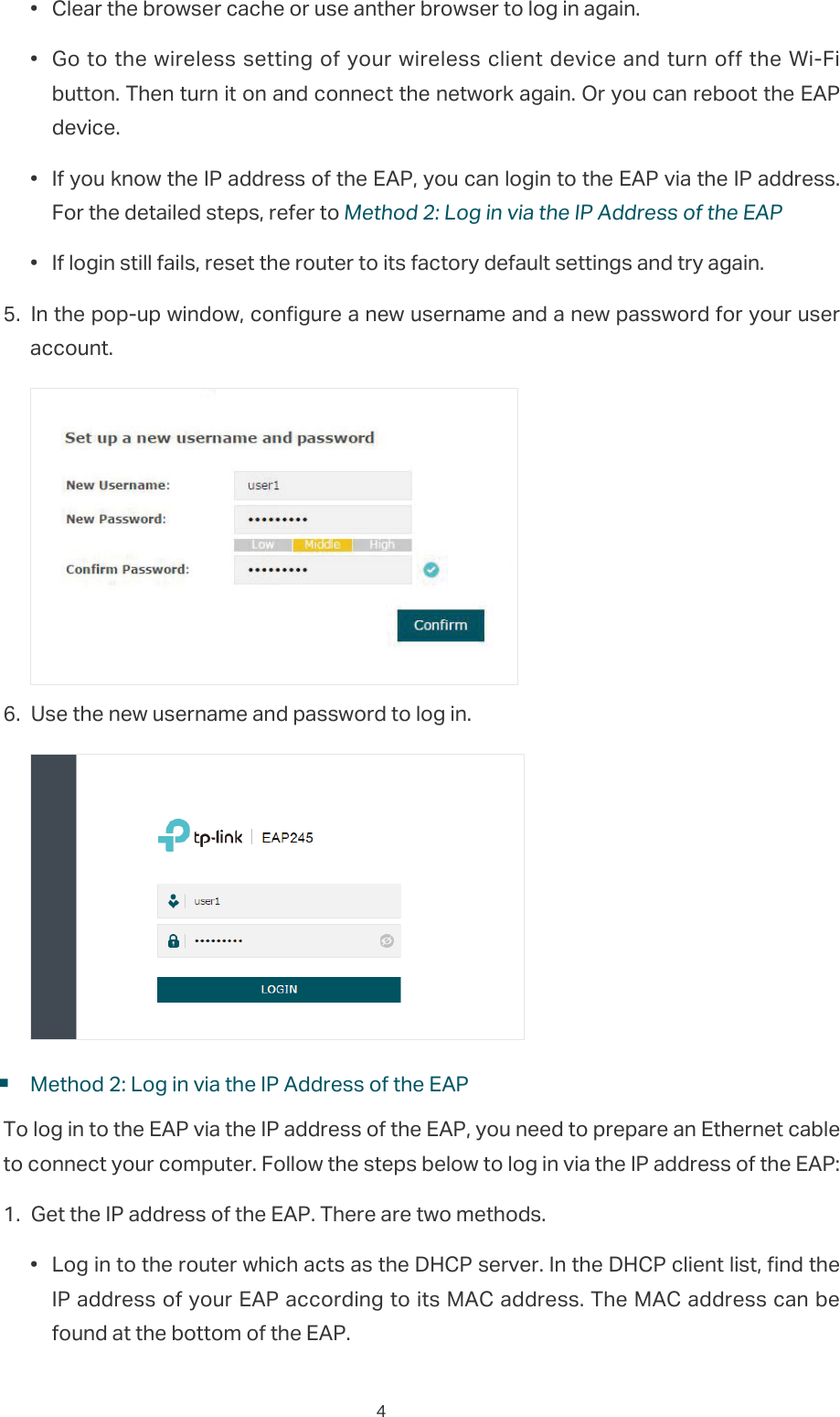 Page 5 of 10 - Quick Setup Guide For Standalone Omada Eaps