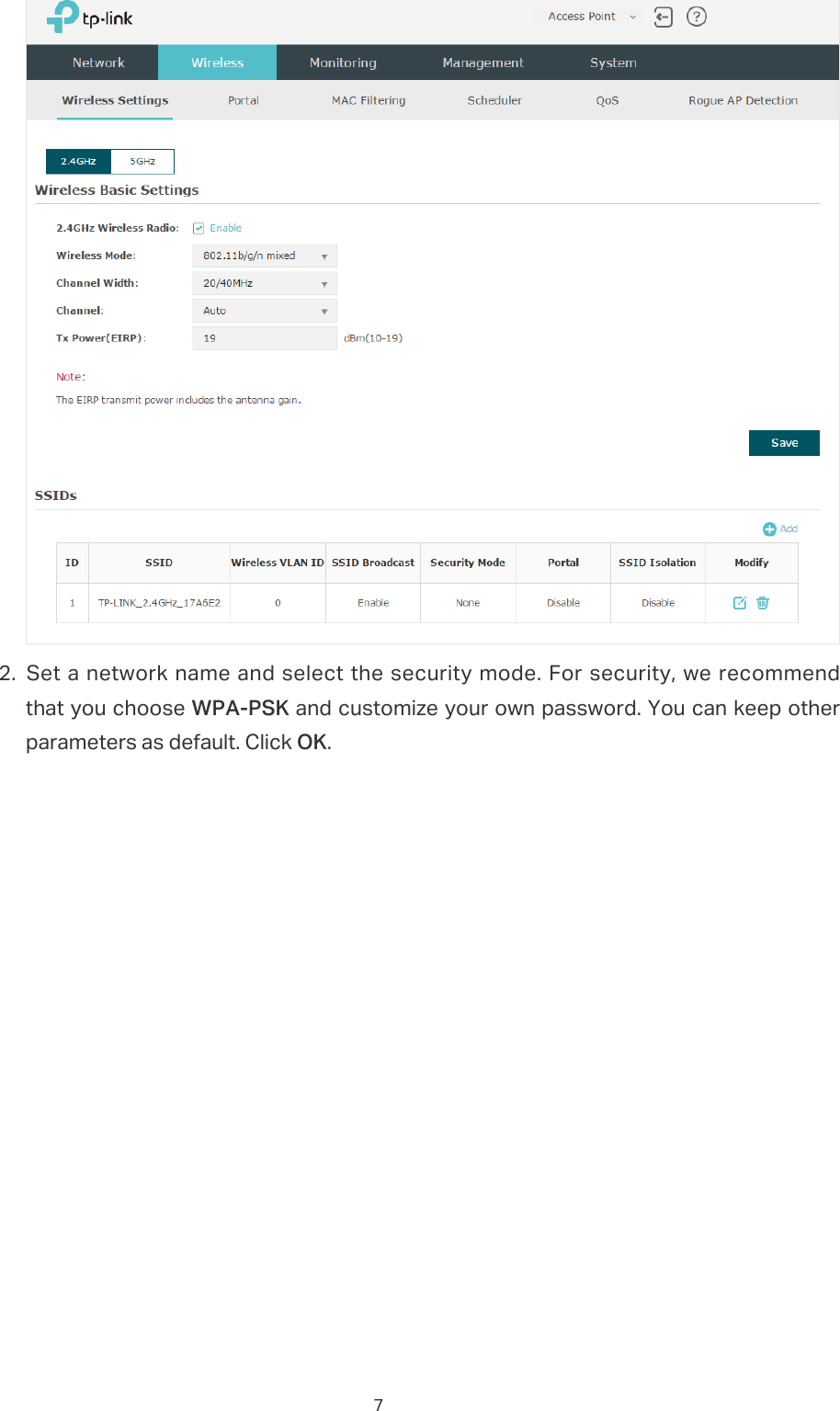 Page 8 of 10 - Quick Setup Guide For Standalone Omada Eaps