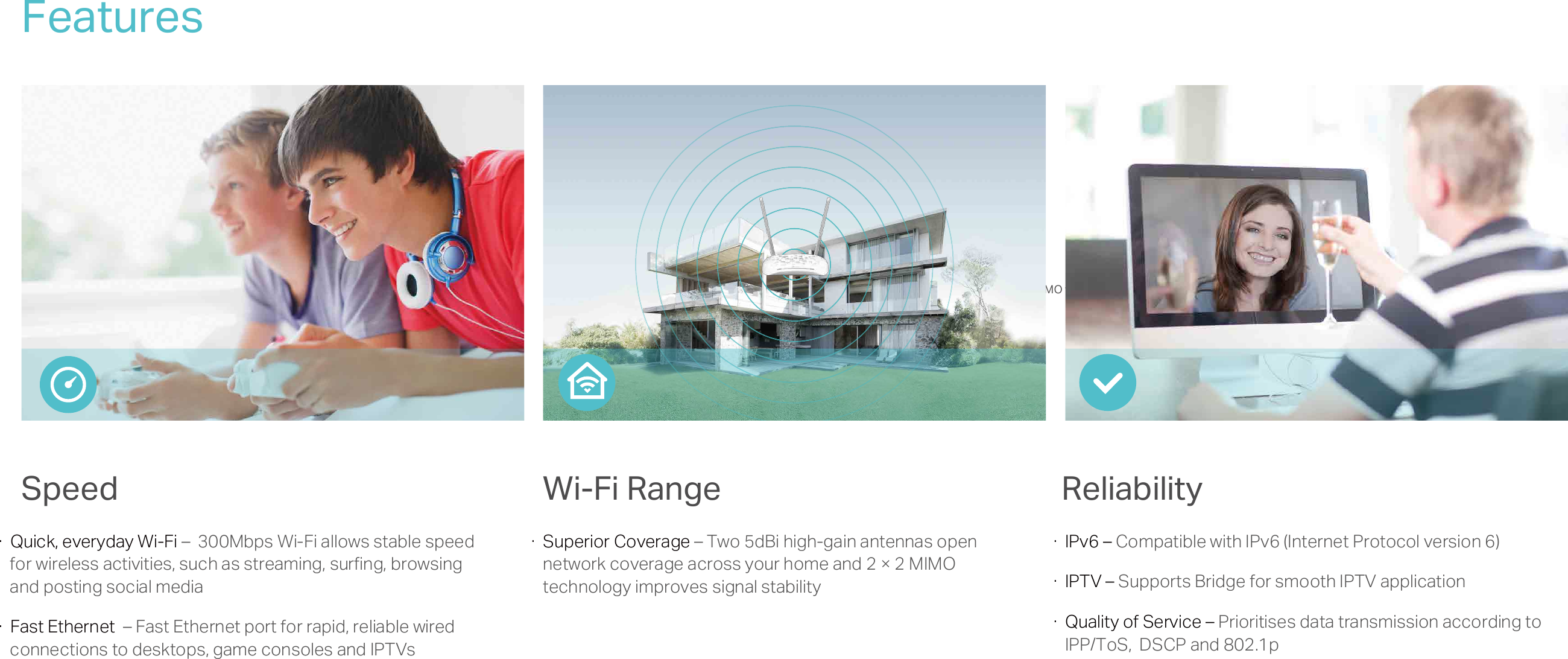Page 2 of 5 - TD-W8961N(EU) V3 Datasheet