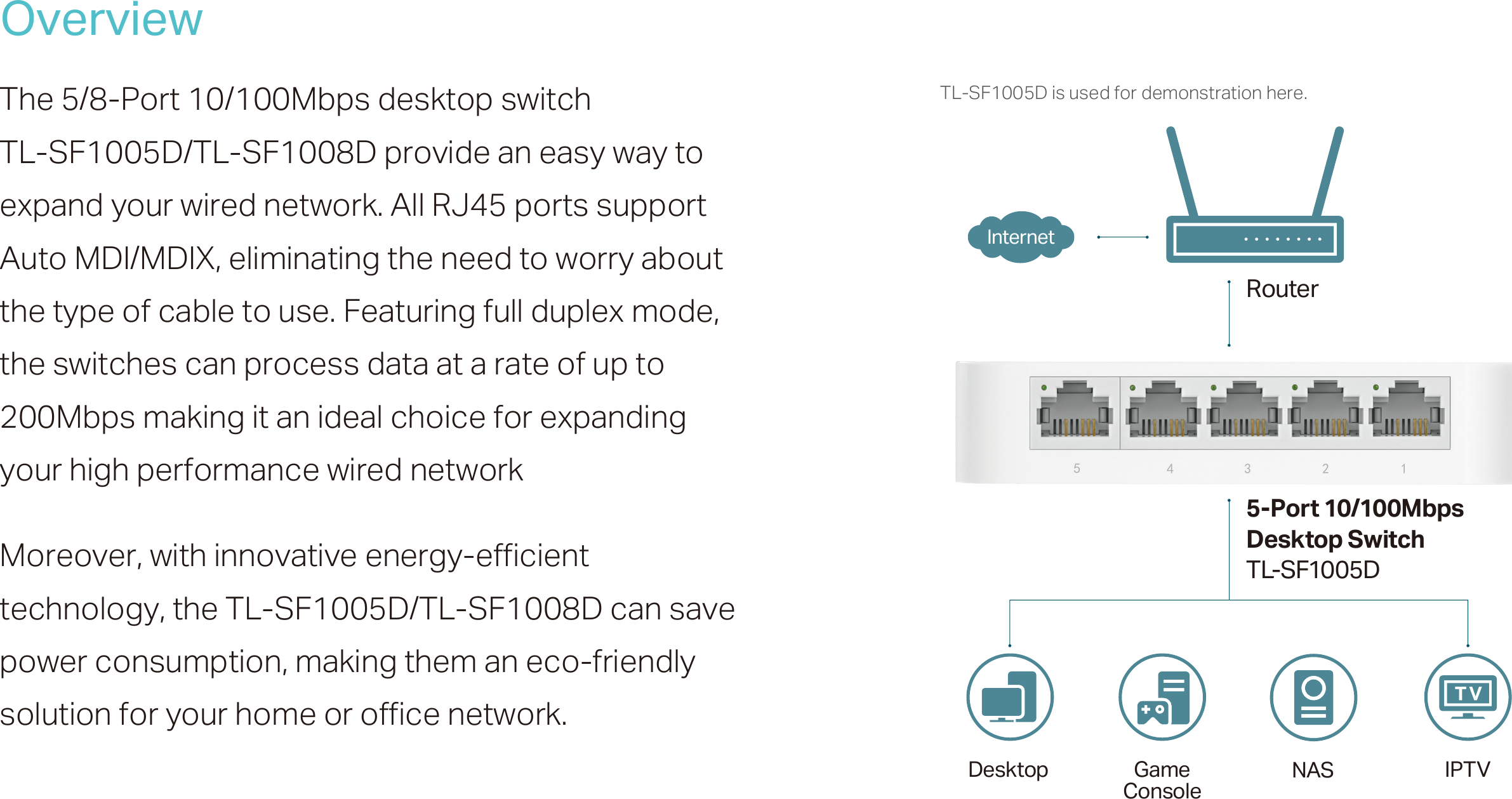 Page 2 of 4 - TL-SF1005D&TL-SF1008D_datasheet  TL-SF1008D V9.0 Datasheet 1480667548143t