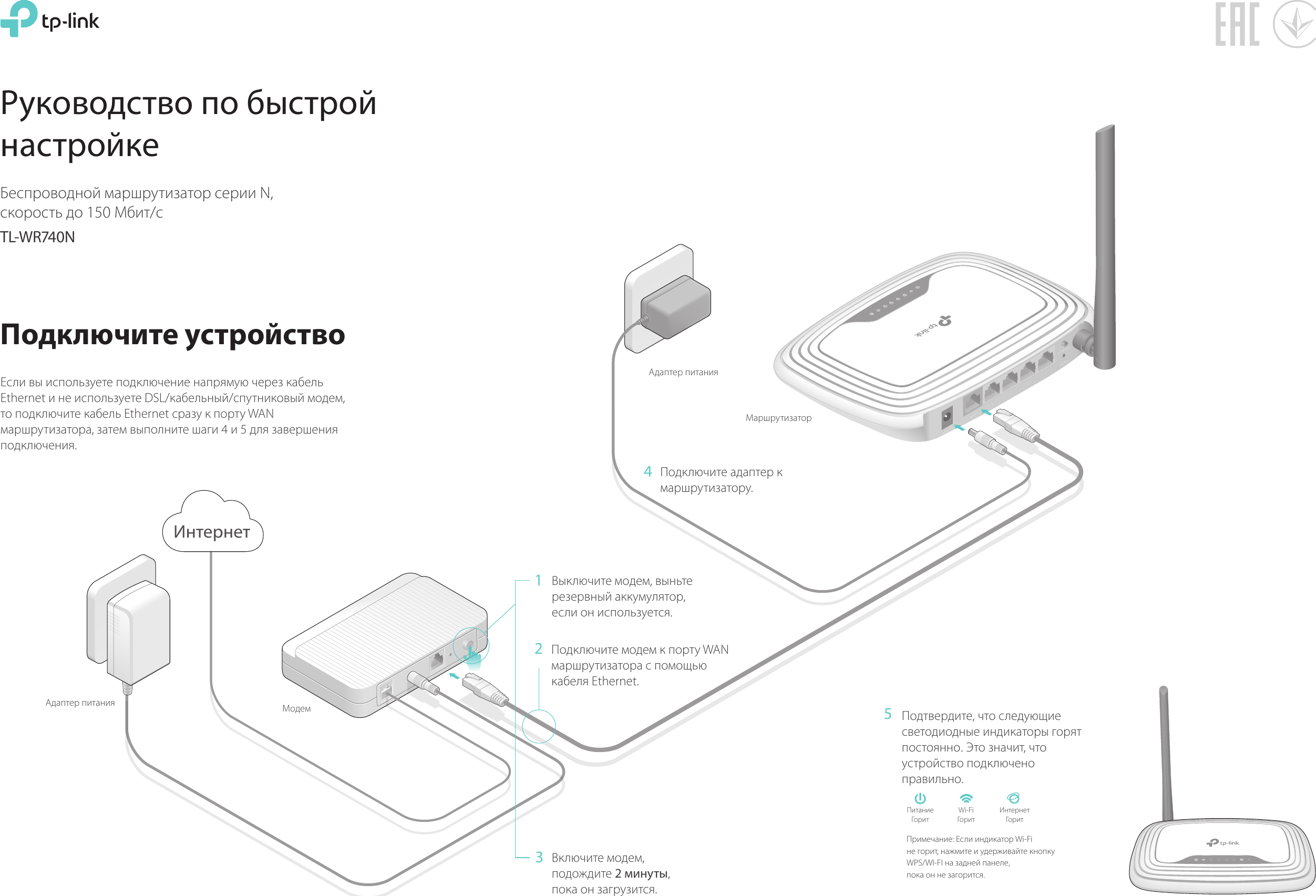 Схема роутера tp link