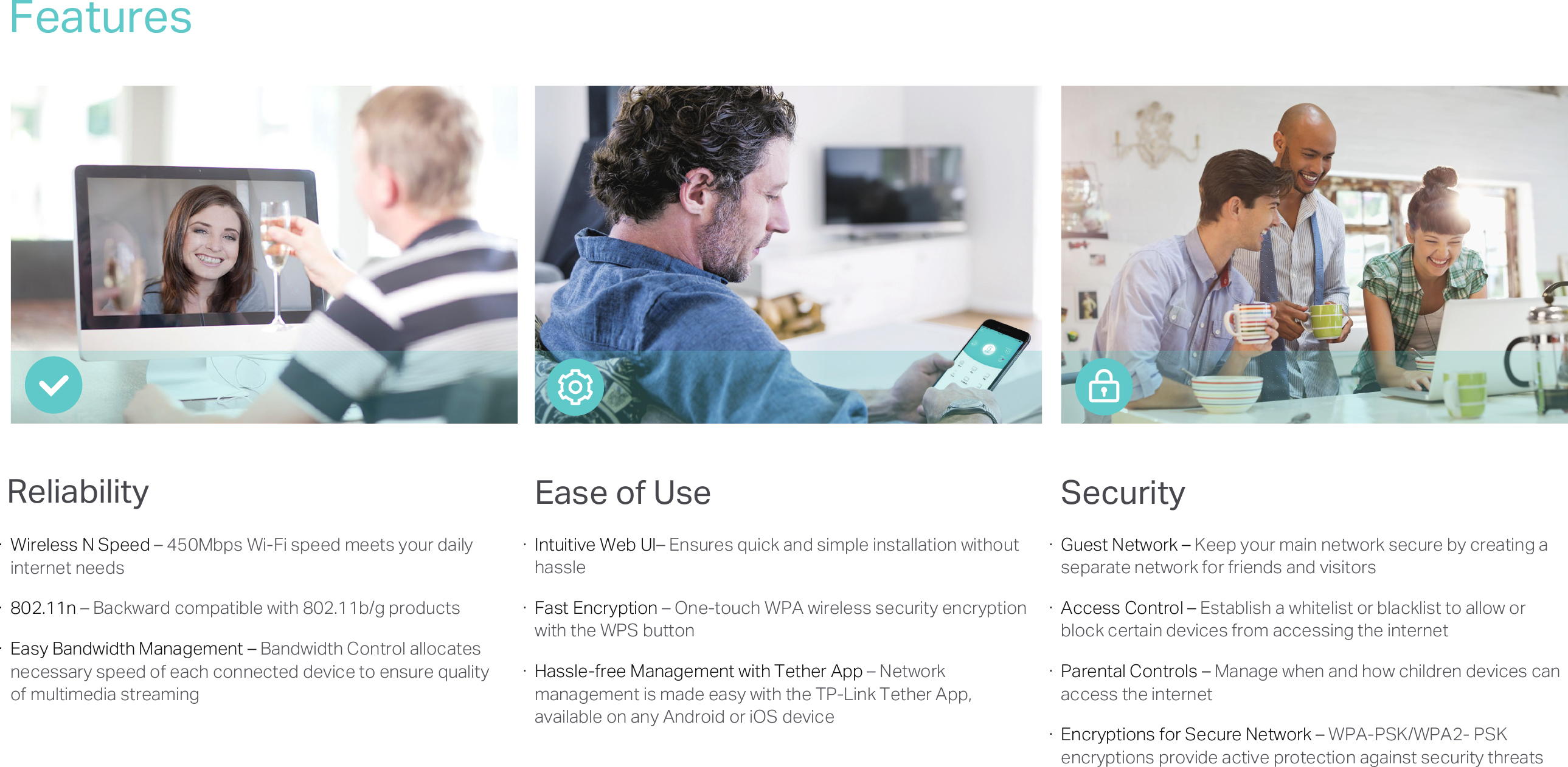 Page 3 of 5 - TL-WR940N V6 Datasheet