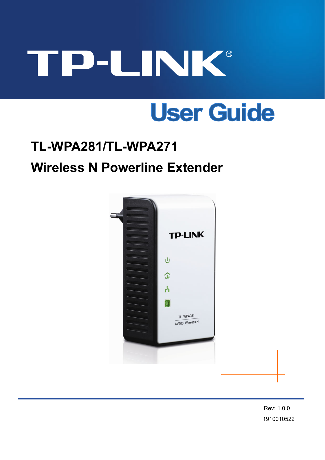 Tp Link Tl Wpa271 Users Manual