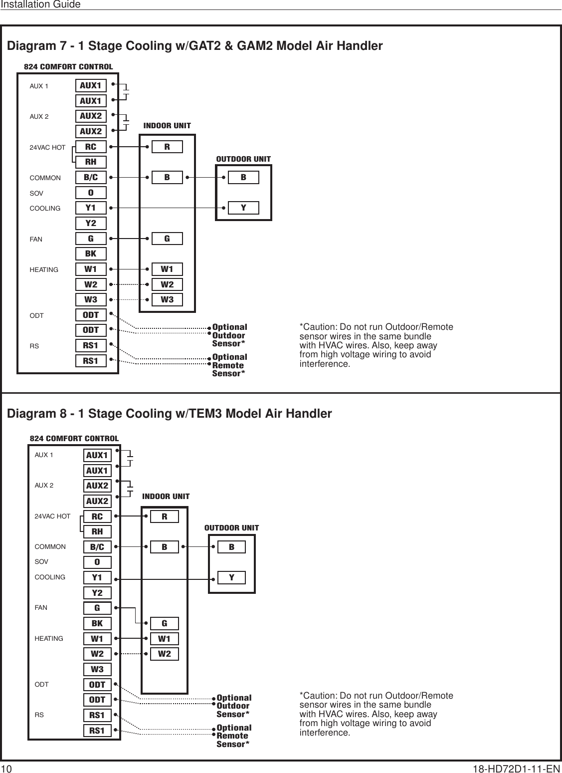 Page 10 of Trane US CONT8243 Color Touchscreen Wi-Fi User Manual 