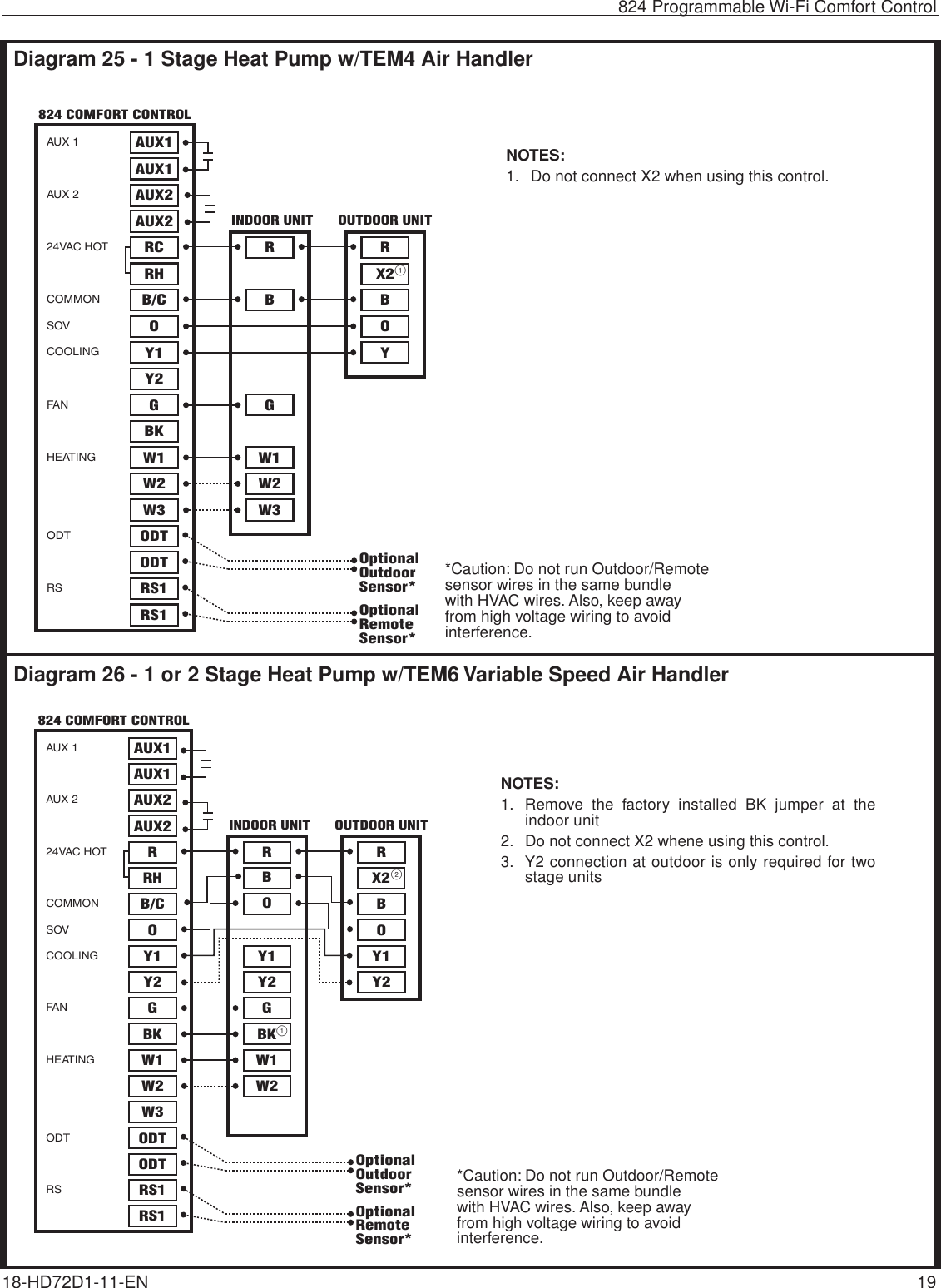 Page 19 of Trane US CONT8243 Color Touchscreen Wi-Fi User Manual 