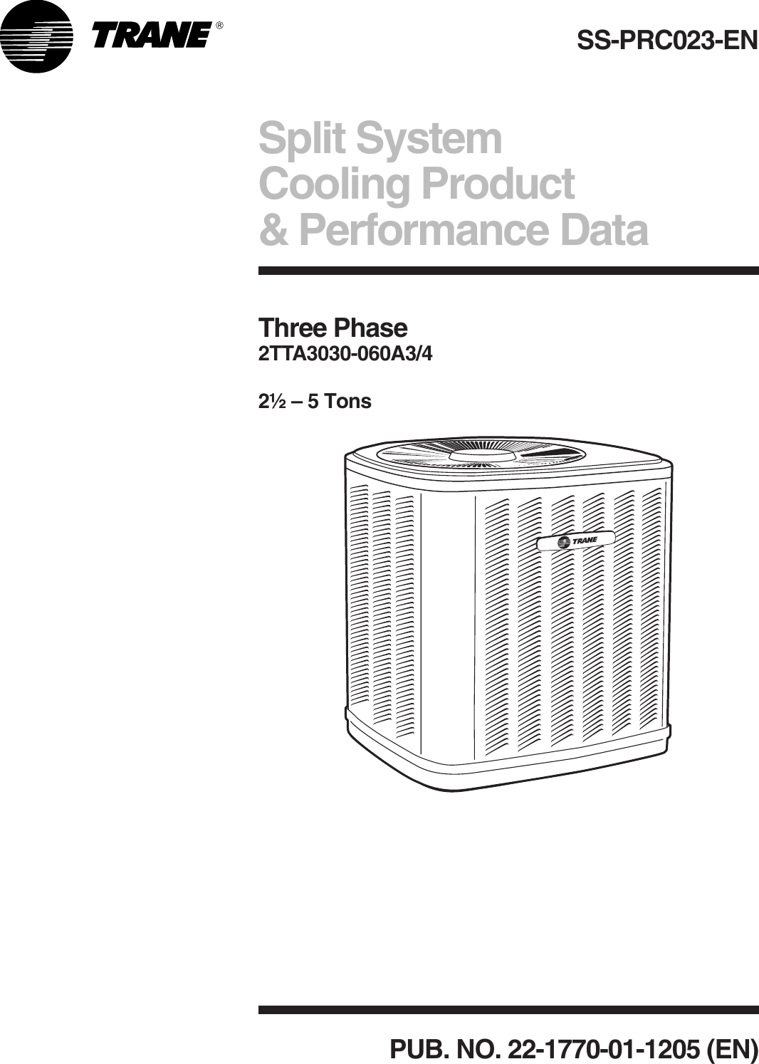 Trane 2TTA3036A3000A 22 1770 01 User Manual To The 8a4004d0 9fa8 4f36 ...