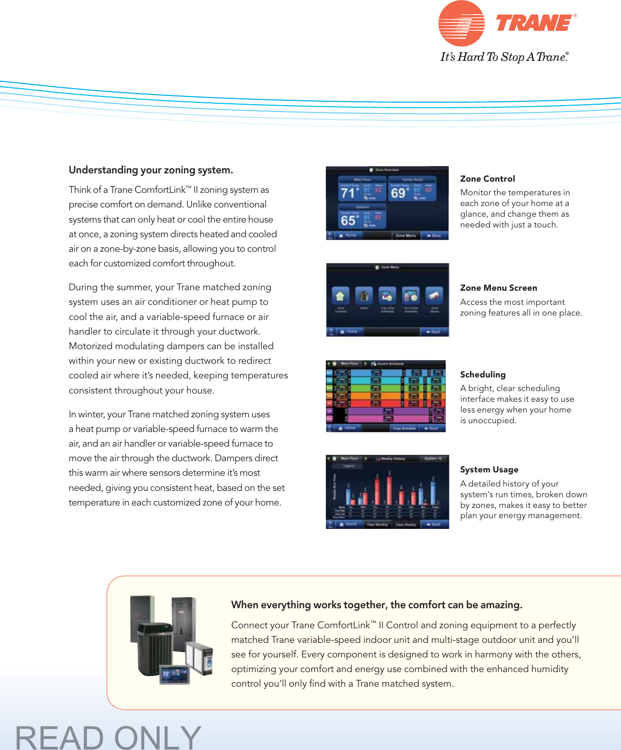 Page 5 of 8 - Trane Trane-Comfortlink-Ii-Zoning-Owner-S-Manual