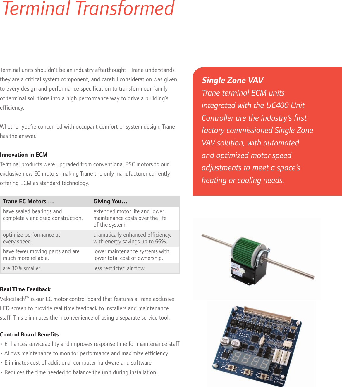 Page 4 of 8 - Trane Trane-Huvc-Horizontal-Classroom-Unit-Ventilator-Brochure-  Trane-huvc-horizontal-classroom-unit-ventilator-brochure