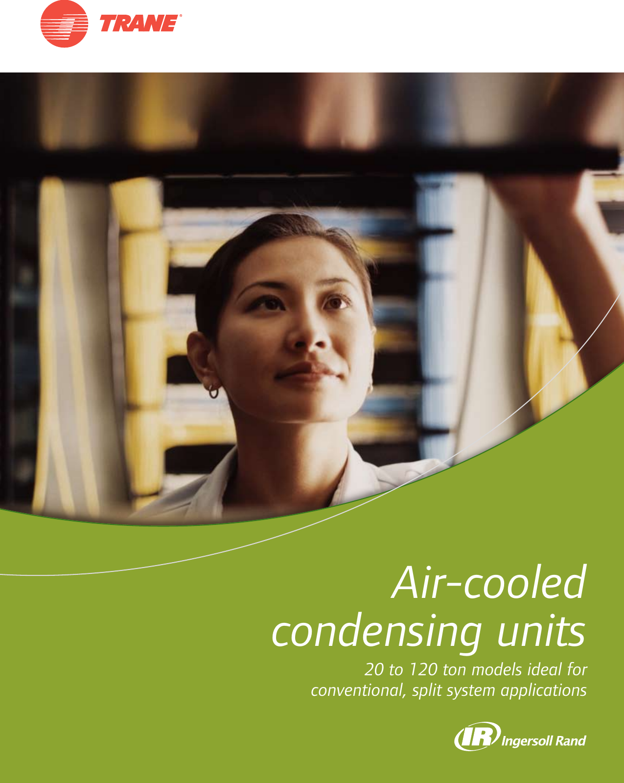 Trane Rauj Cauj 20 To 120 Tons Brochure SS SLB003 EN 10/23/2009 Air