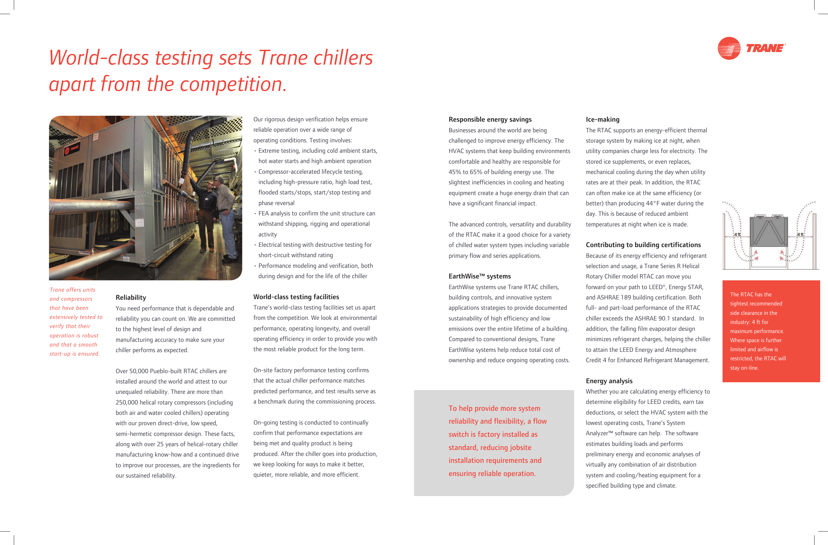 Trane Series R Helical Rotary Rtac Brochure Rlc Slb En Chiller A Reliable Source