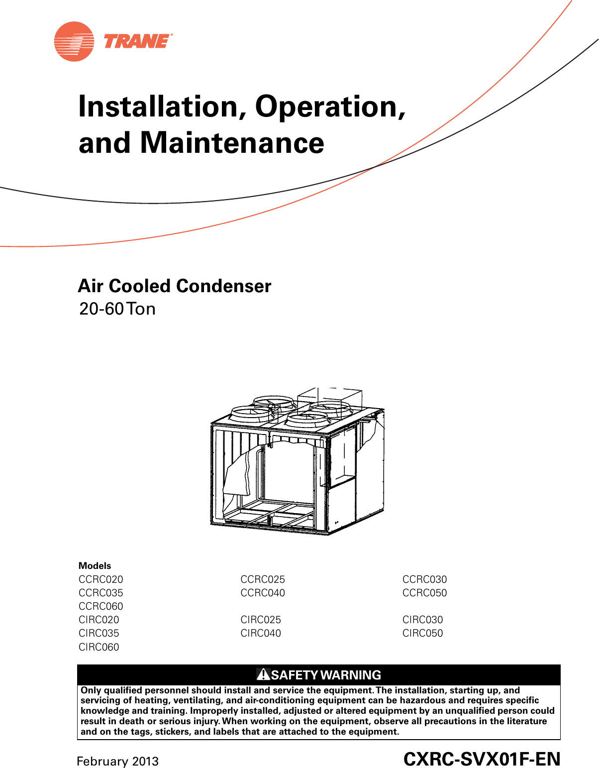 trane-signature-20-to-110-tons-installation-and-maintenance-manual-cxrc