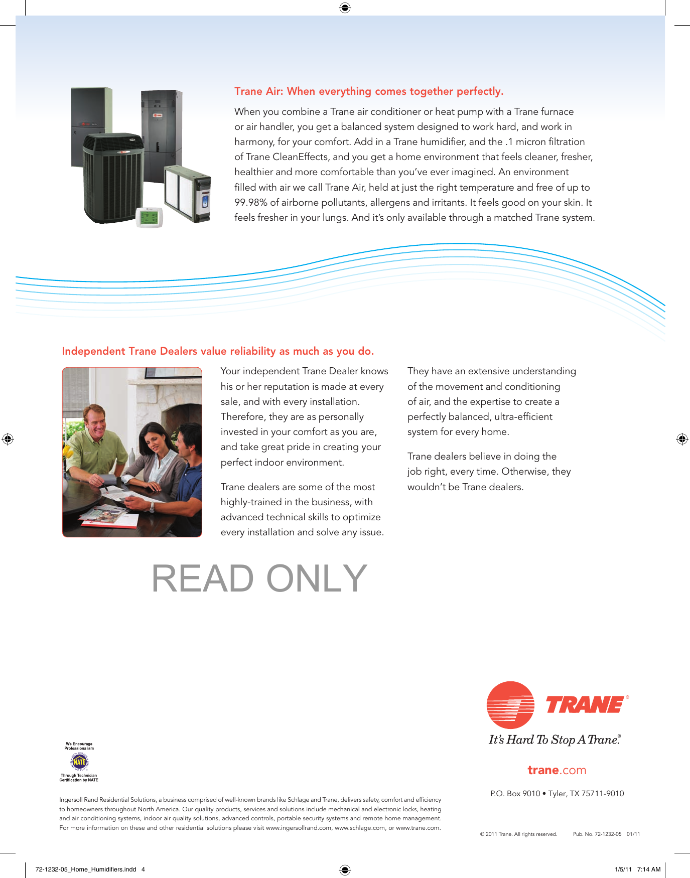 Page 4 of 4 - Trane Trane-Thumd500-Owner-S-Manual