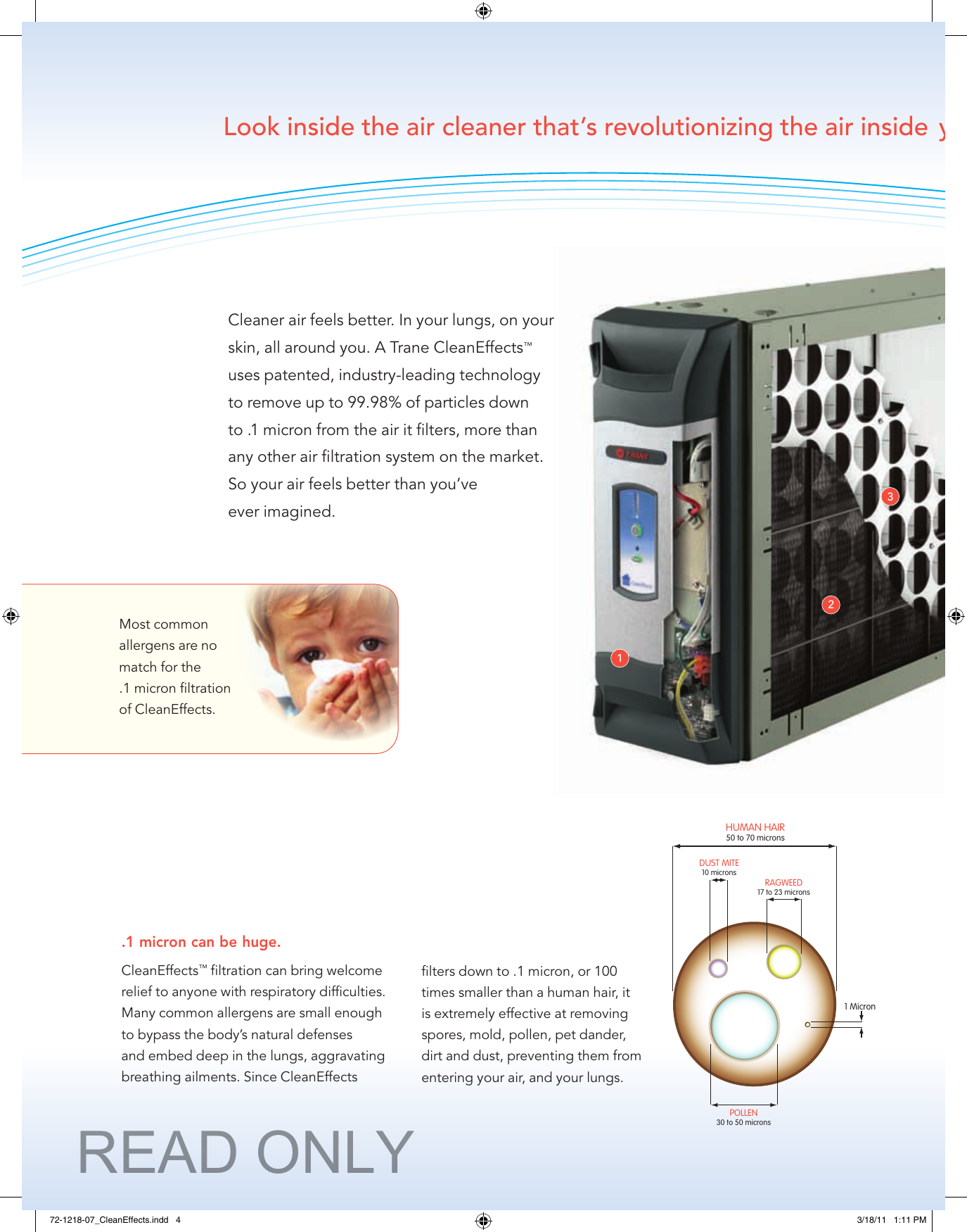 Page 4 of 8 - Trane Trane-Trane-Cleaneffects-Owner-S-Manual