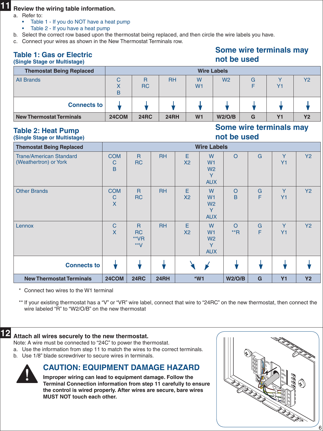 Page 6 of 12 - Trane Trane-Tzemt400Bb32Maa-Users-Manual-  Trane-tzemt400bb32maa-users-manual