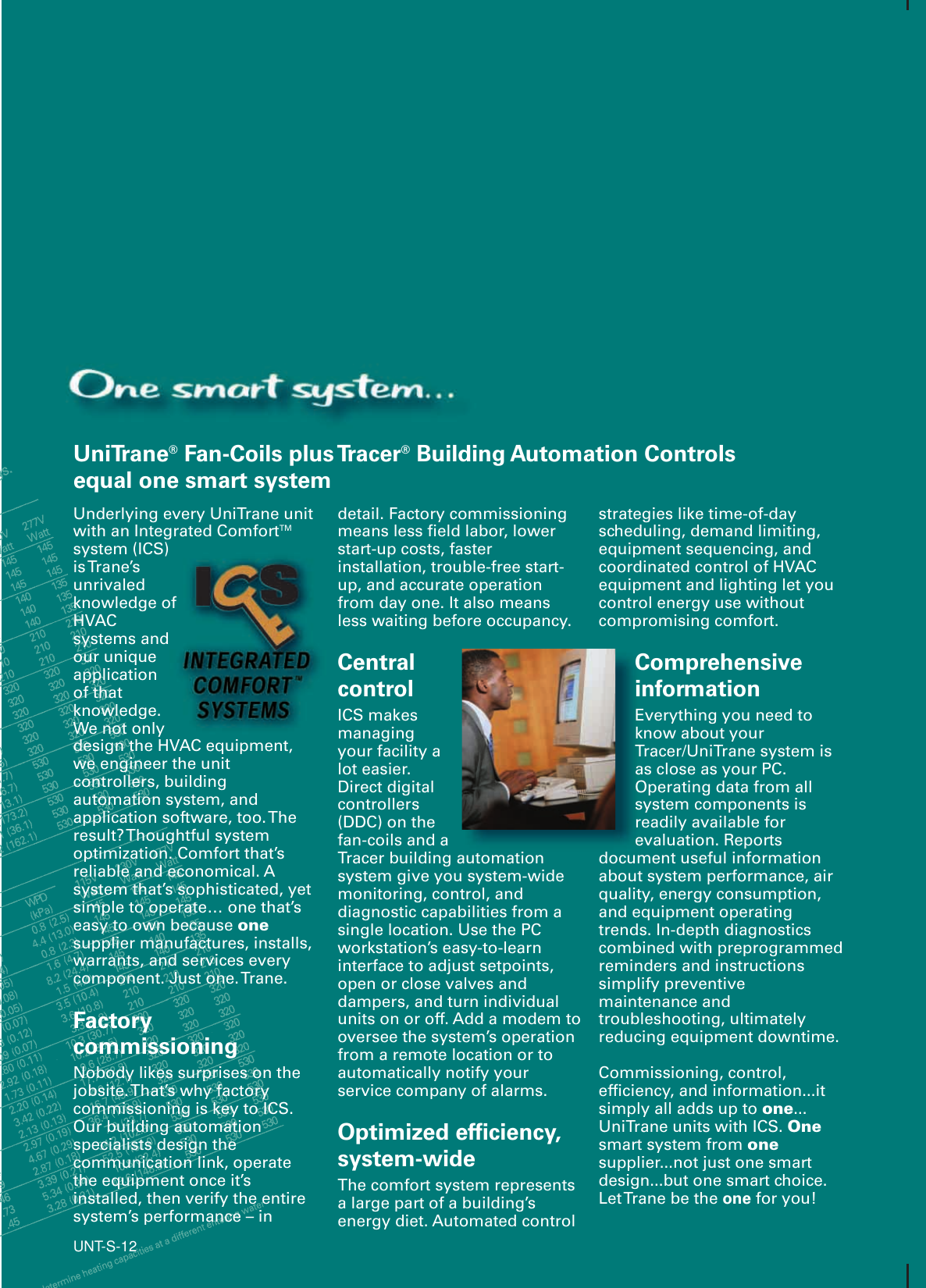 Page 5 of 8 - Trane Trane-Uni-Fan-Coil-And-Force-Flo-Brochure- UNT-S-12 12/01/1998 UniTrane Fan-Coil  Trane-uni-fan-coil-and-force-flo-brochure