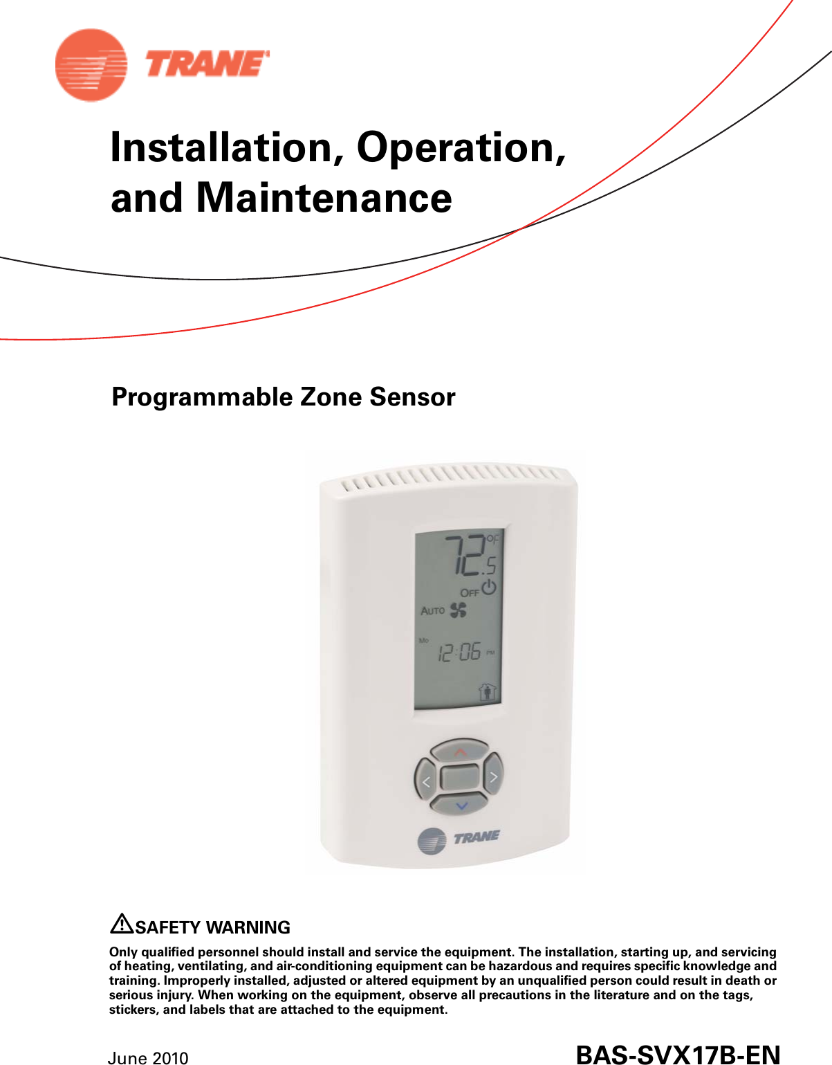 Trane X1379088401 Installation Manual ManualsLib Makes It Easy To Find ...