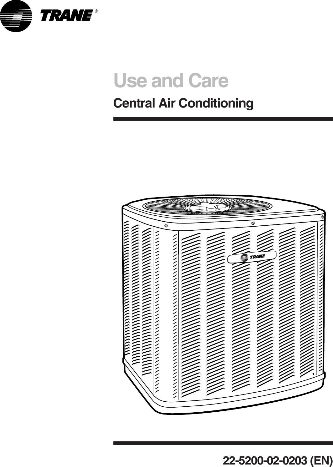 Page 1 of 6 - Trane Trane-Xe1100-Users-Manual- 22_5200_02kit.p65  Trane-xe1100-users-manual