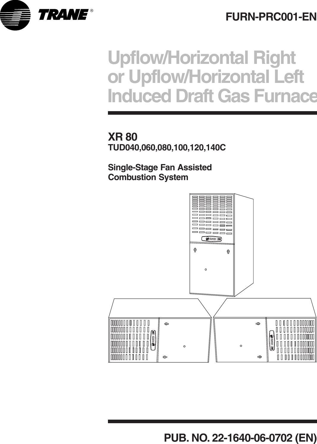 Trane Xv80 Manual