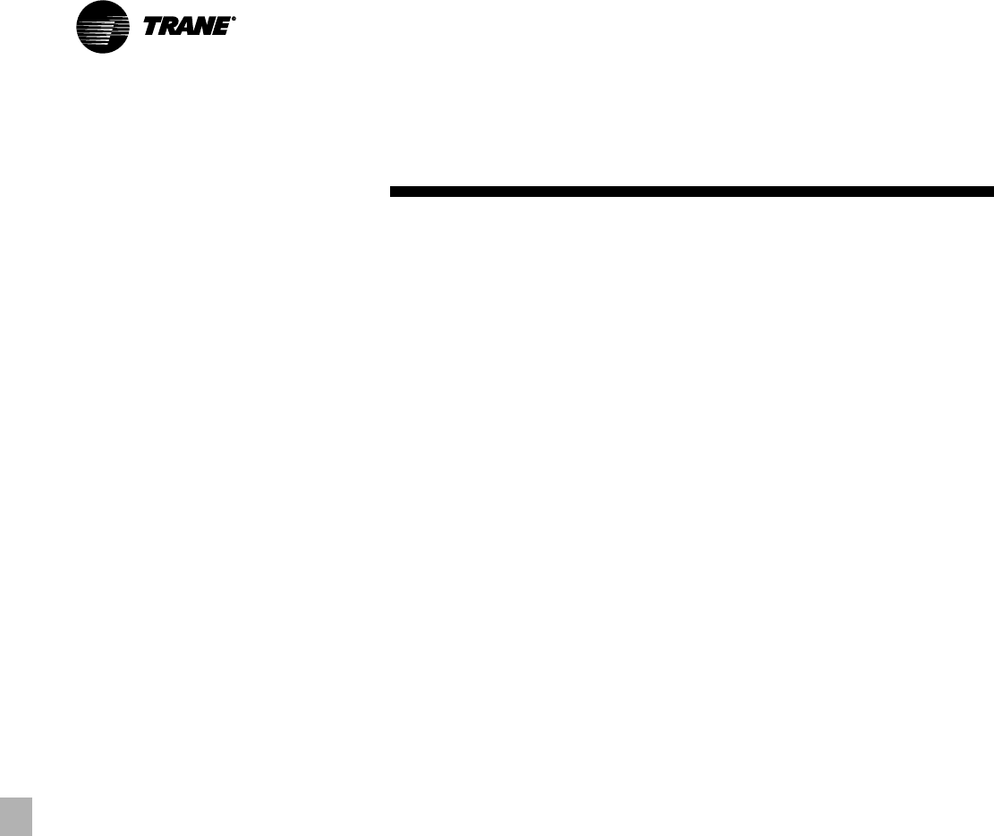 Trane Ysc060 120 Owners Manual RT PRC017 EN 10/03