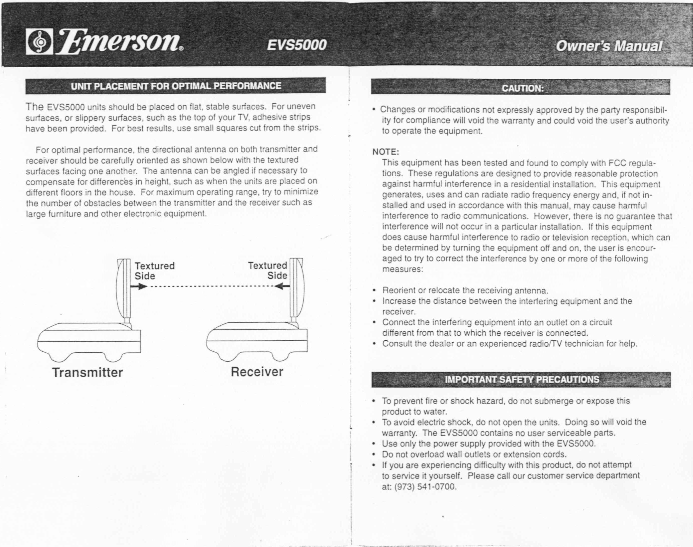 Audio/Video Sender User Manual