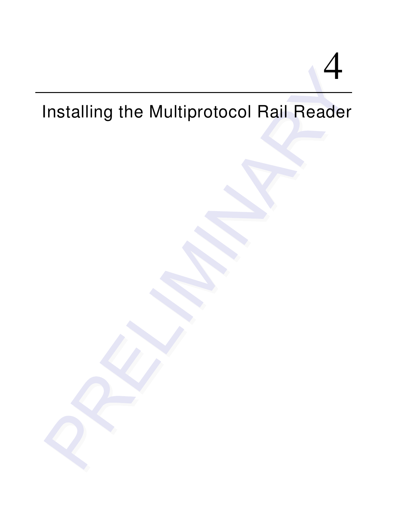 4Installing the Multiprotocol Rail Reader