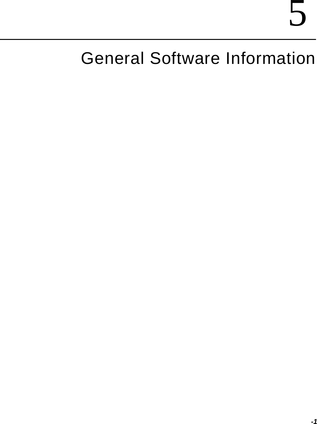-15General Software Information