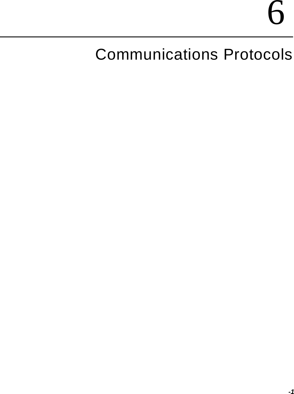 -16Communications Protocols