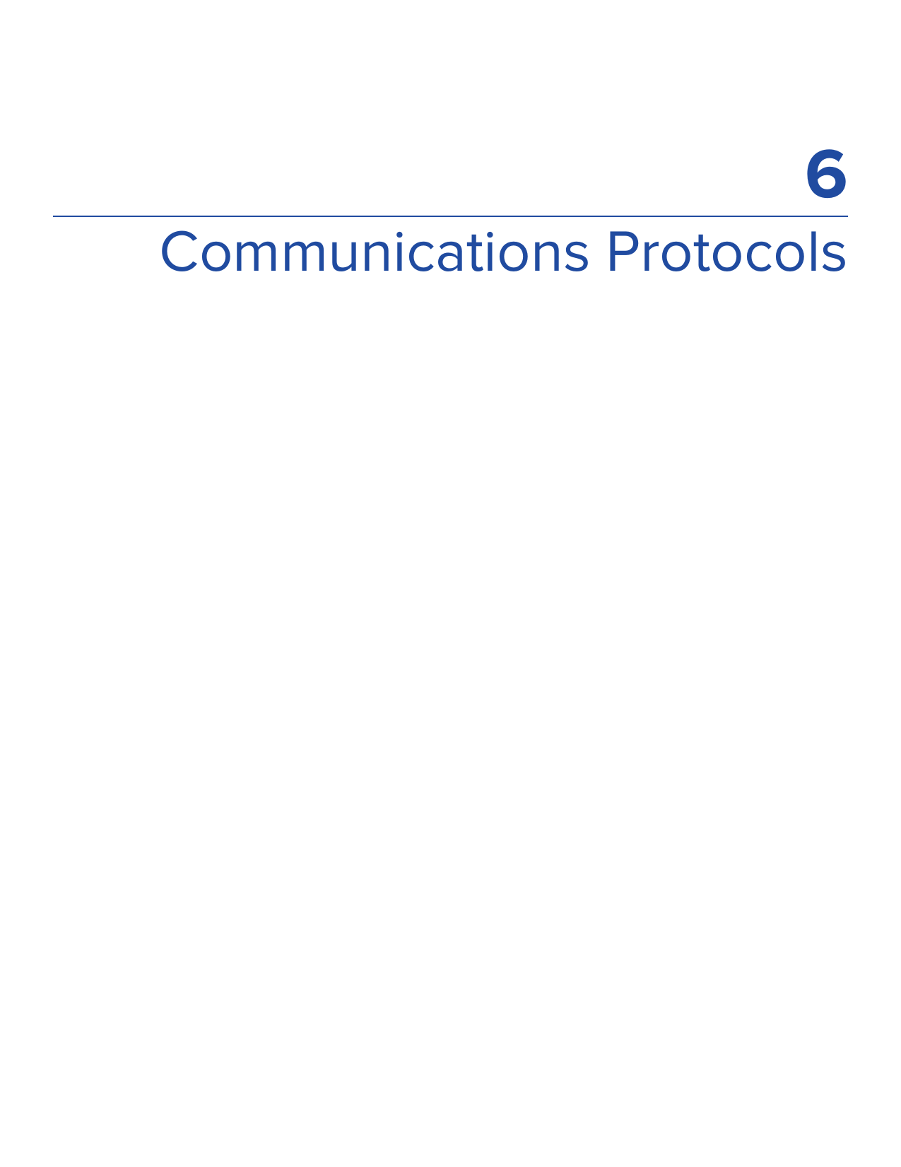 6Communications Protocols