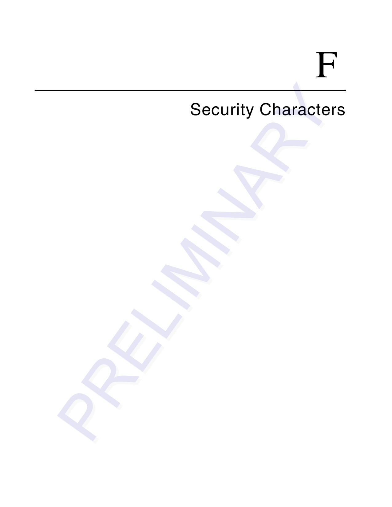 FSecurity Characters