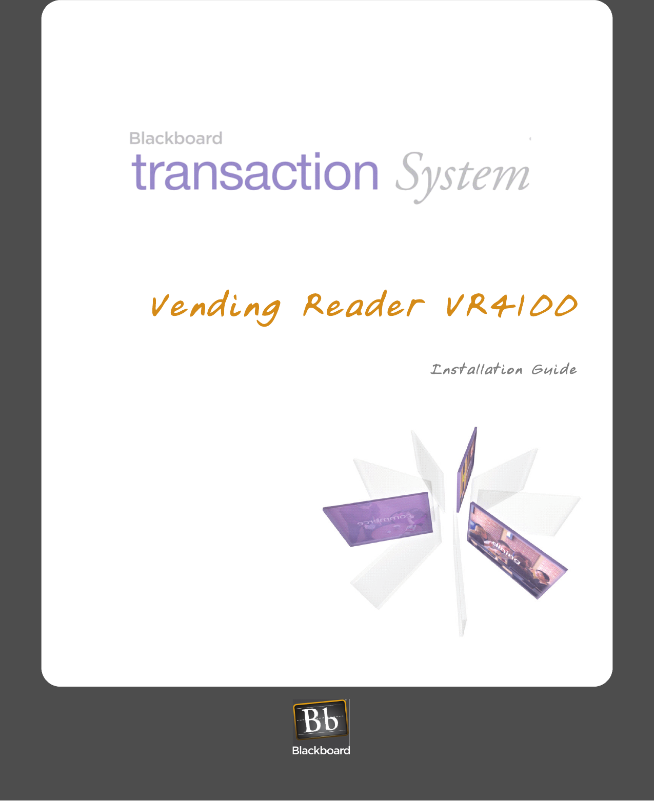 Vending Reader VR4100Installation Guide