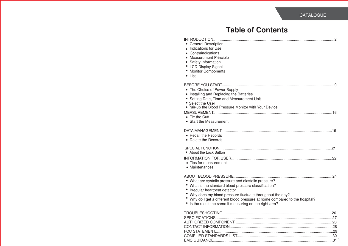 Page 2 of Transtek Medical Electronics TMB1583BS Blood Pressure Monitor User Manual TMB 1490 BT  CE                    2015 1 7       