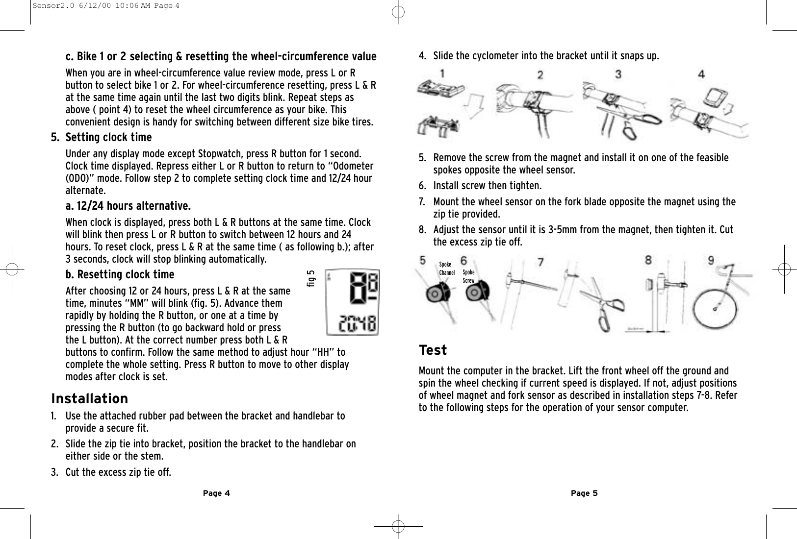 Page 3 of 6 - Trek Trek-Sensor-2-0-Users-Manual- Sensor2.0  Trek-sensor-2-0-users-manual