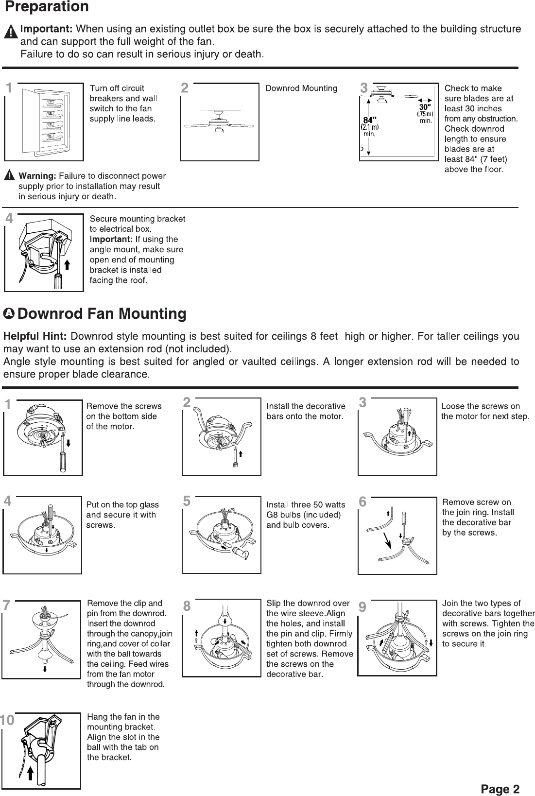 Page 2 of 4 - Triarch Triarch-Cf-29460-Users-Manual- TAA5070104-1  Triarch-cf-29460-users-manual