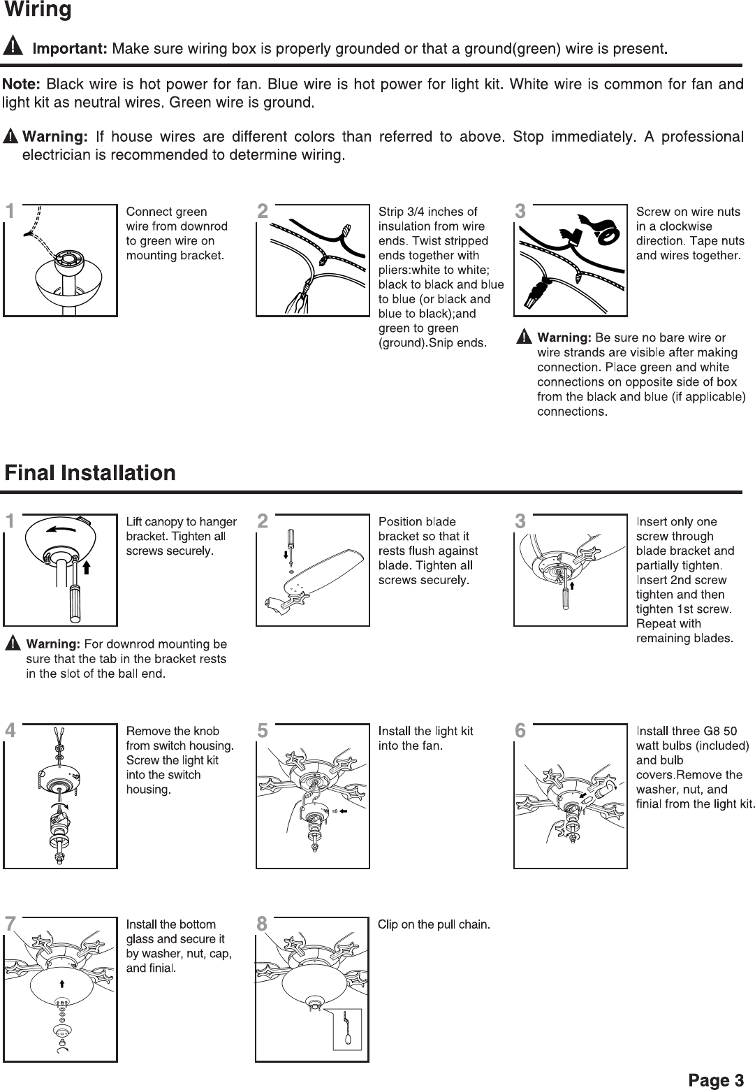 Page 3 of 4 - Triarch Triarch-Cf-29460-Users-Manual- TAA5070104-1  Triarch-cf-29460-users-manual