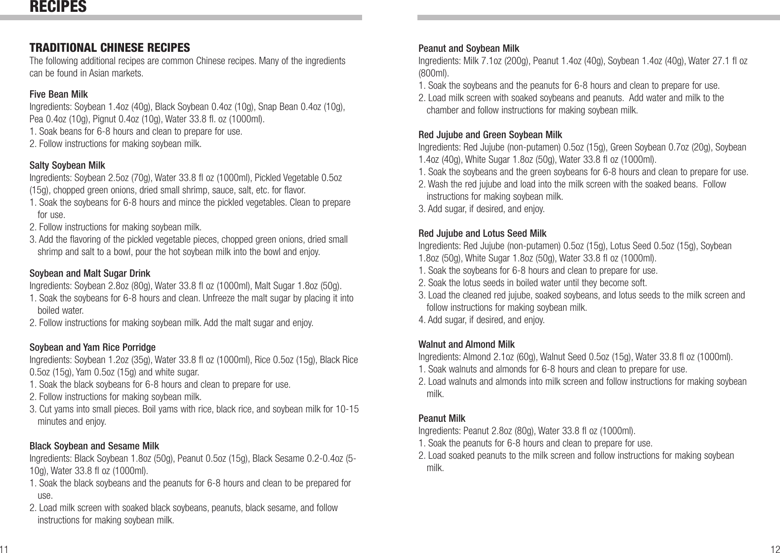 Page 7 of 10 - Tribest Tribest-Soyabella-Sb-130-Users-Manual- Soyabella Manual ( SB-130)  Tribest-soyabella-sb-130-users-manual
