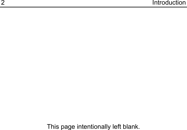 2 Introduction               This page intentionally left blank.  