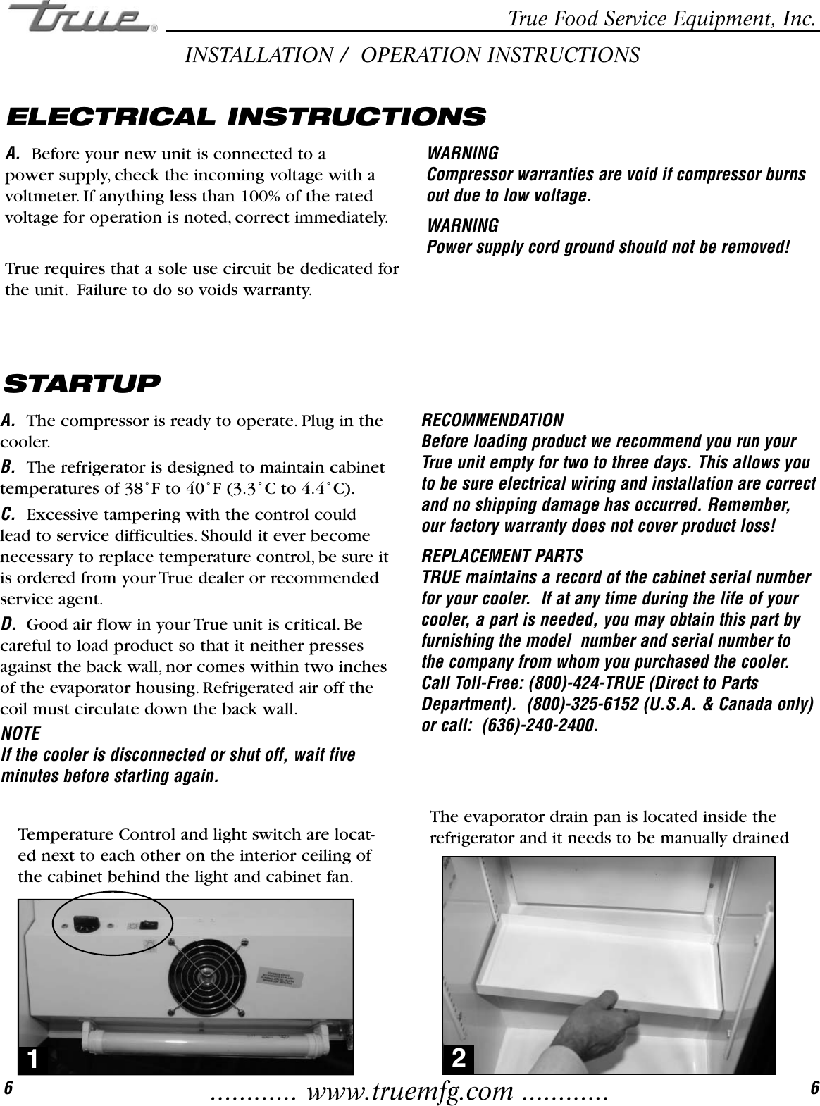 Page 7 of 12 - True-Manufacturing-Company True-Manufacturing-Company-Gdm-3-Users-Manual- GDM-3 Manual  True-manufacturing-company-gdm-3-users-manual