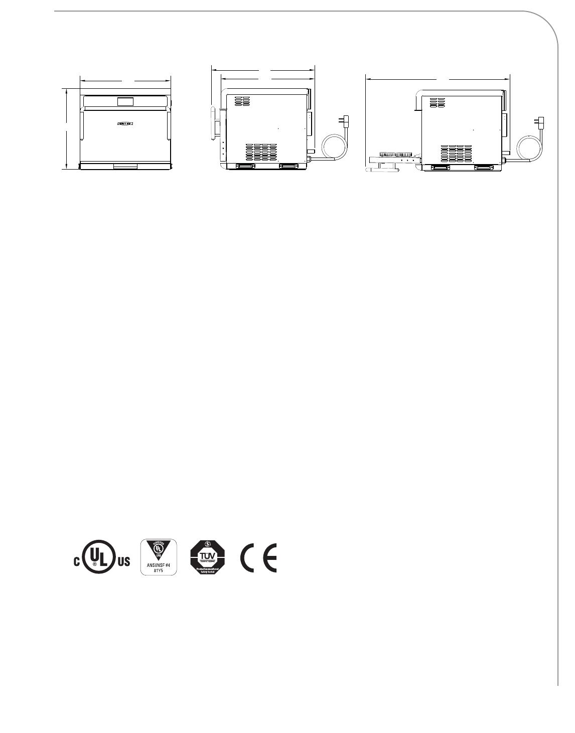 Turbo Chef Technologies Trubochef I5 Users Manual Rev B Service Manual Qxp