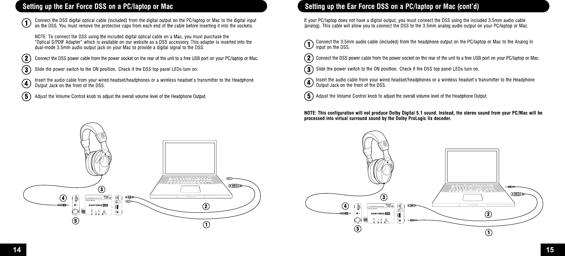 Page 8 of 9 - Turtle-Beach Turtle-Beach-Ear-Force-Dss-Users-Manual-  Turtle-beach-ear-force-dss-users-manual