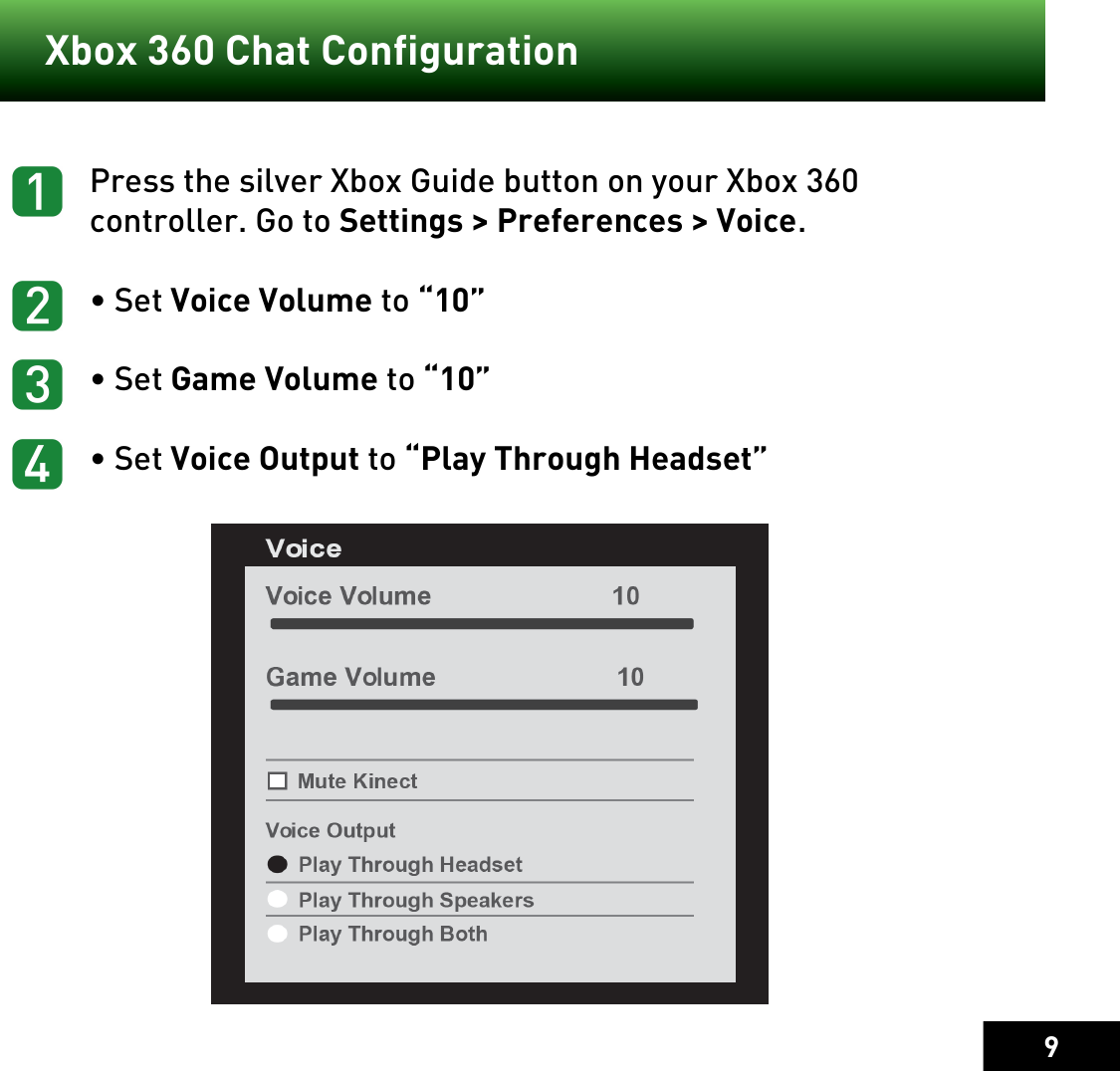 Page 9 of 11 - Turtle-Beach Turtle-Beach-X12-Quickstartguide-Owner-S-Manual X12 Quick Start Guide