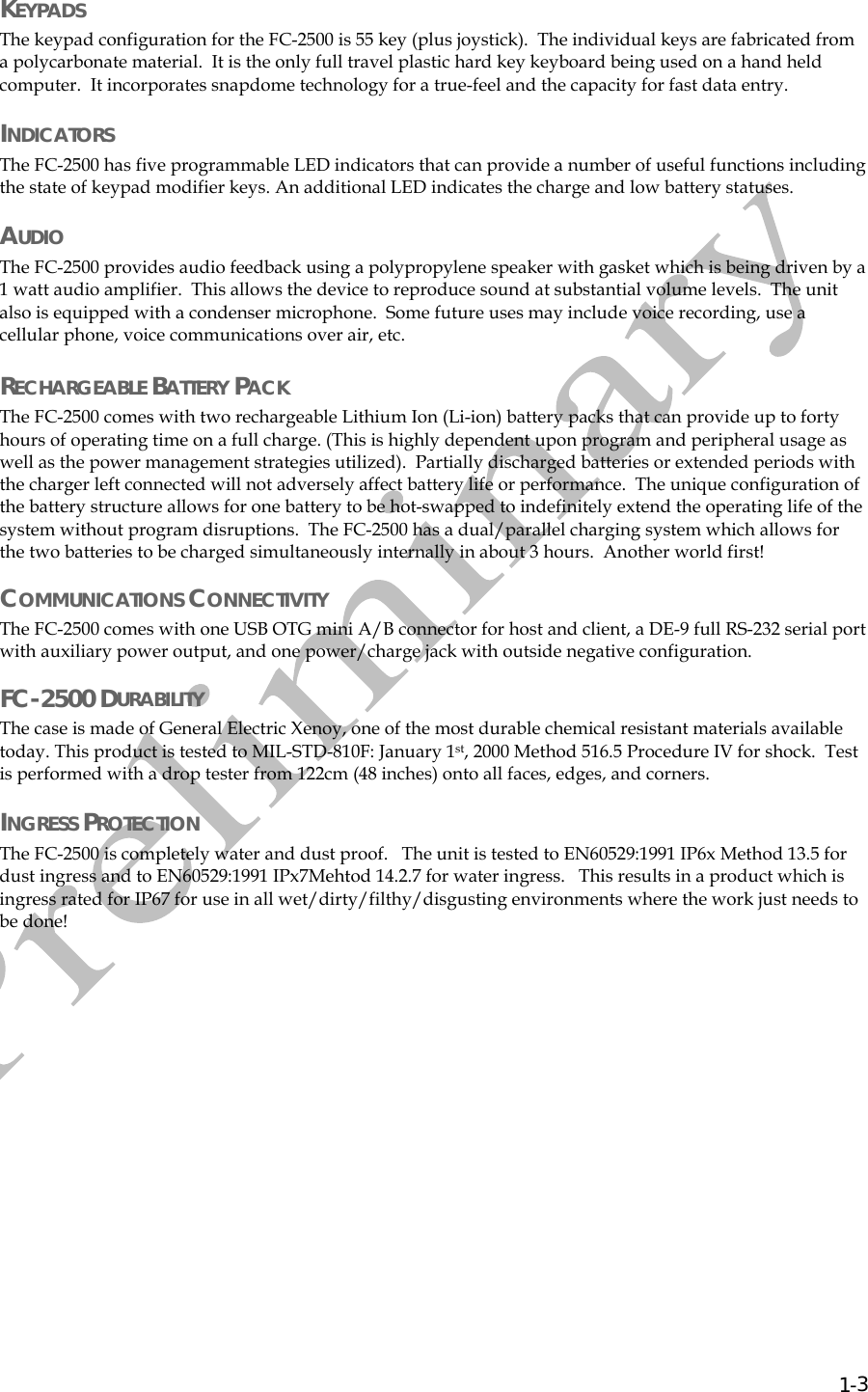 Page 15 of Two Technologies PLAT2008 Commercial / Industrial Handheld Computer User Manual manual p1