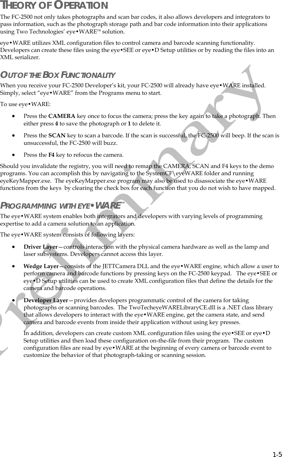 Page 17 of Two Technologies PLAT2008 Commercial / Industrial Handheld Computer User Manual manual p1