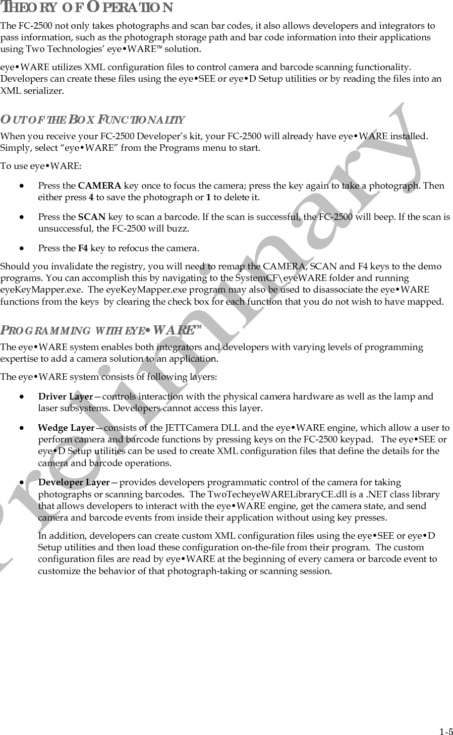 Page 18 of Two Technologies PLAT2008 Commercial / Industrial Handheld Computer User Manual manual p1