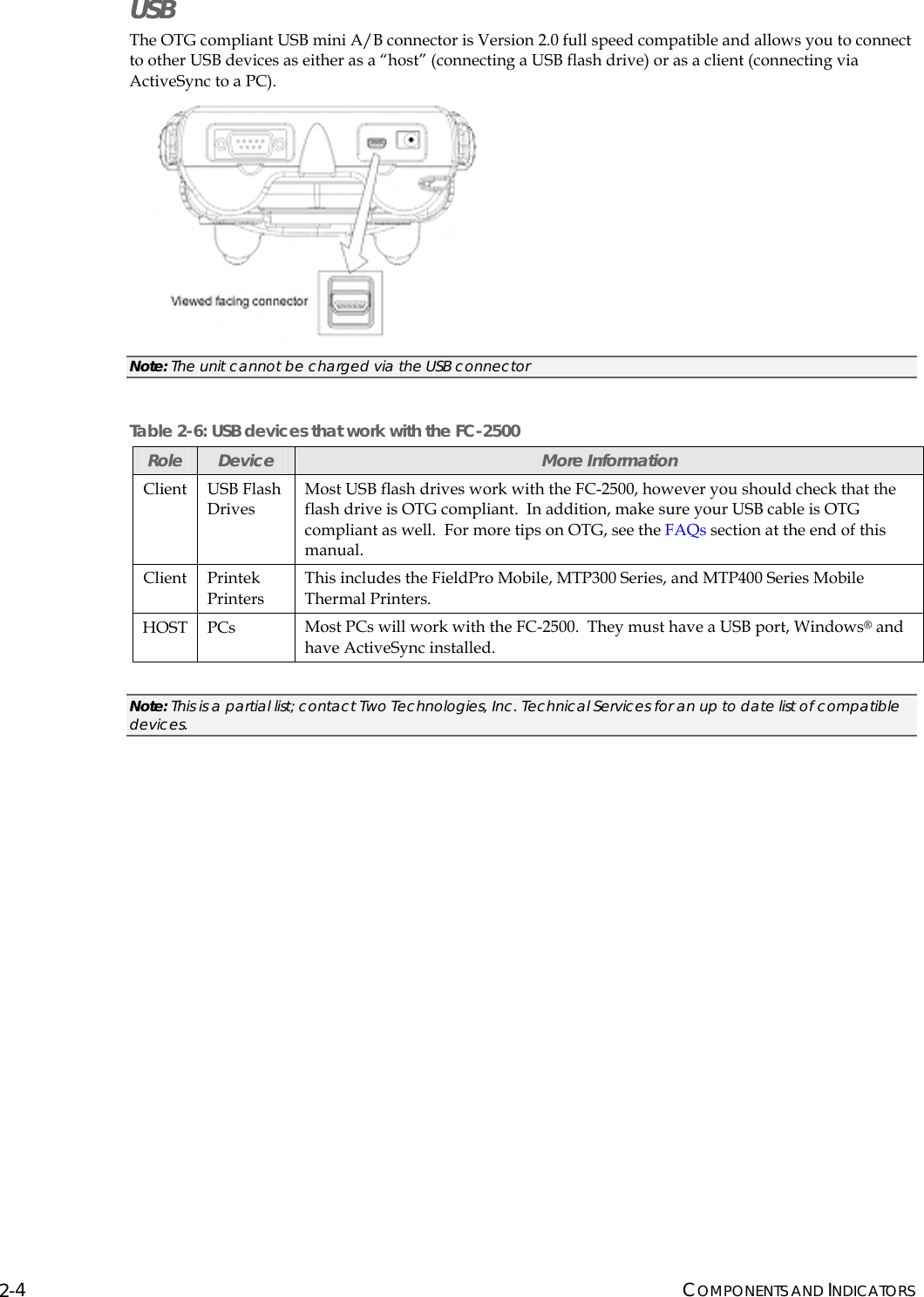 Page 22 of Two Technologies PLAT2008 Commercial / Industrial Handheld Computer User Manual manual p1