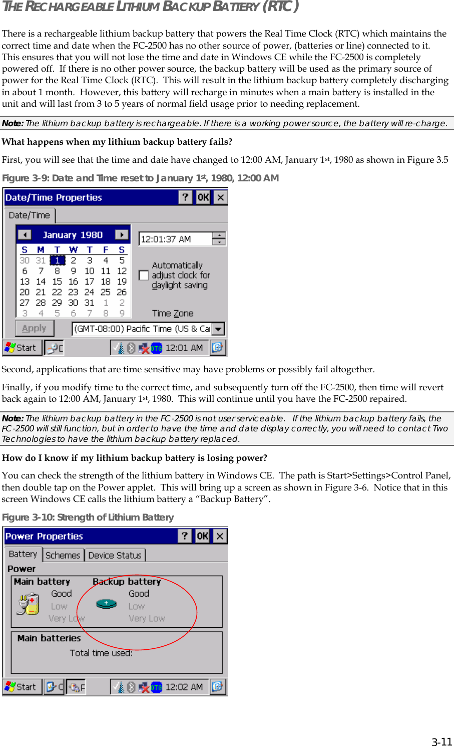 Page 35 of Two Technologies PLAT2008 Commercial / Industrial Handheld Computer User Manual manual p1