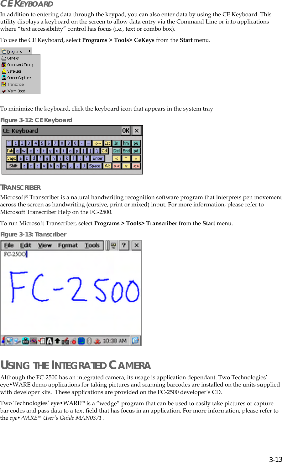 Page 37 of Two Technologies PLAT2008 Commercial / Industrial Handheld Computer User Manual manual p1