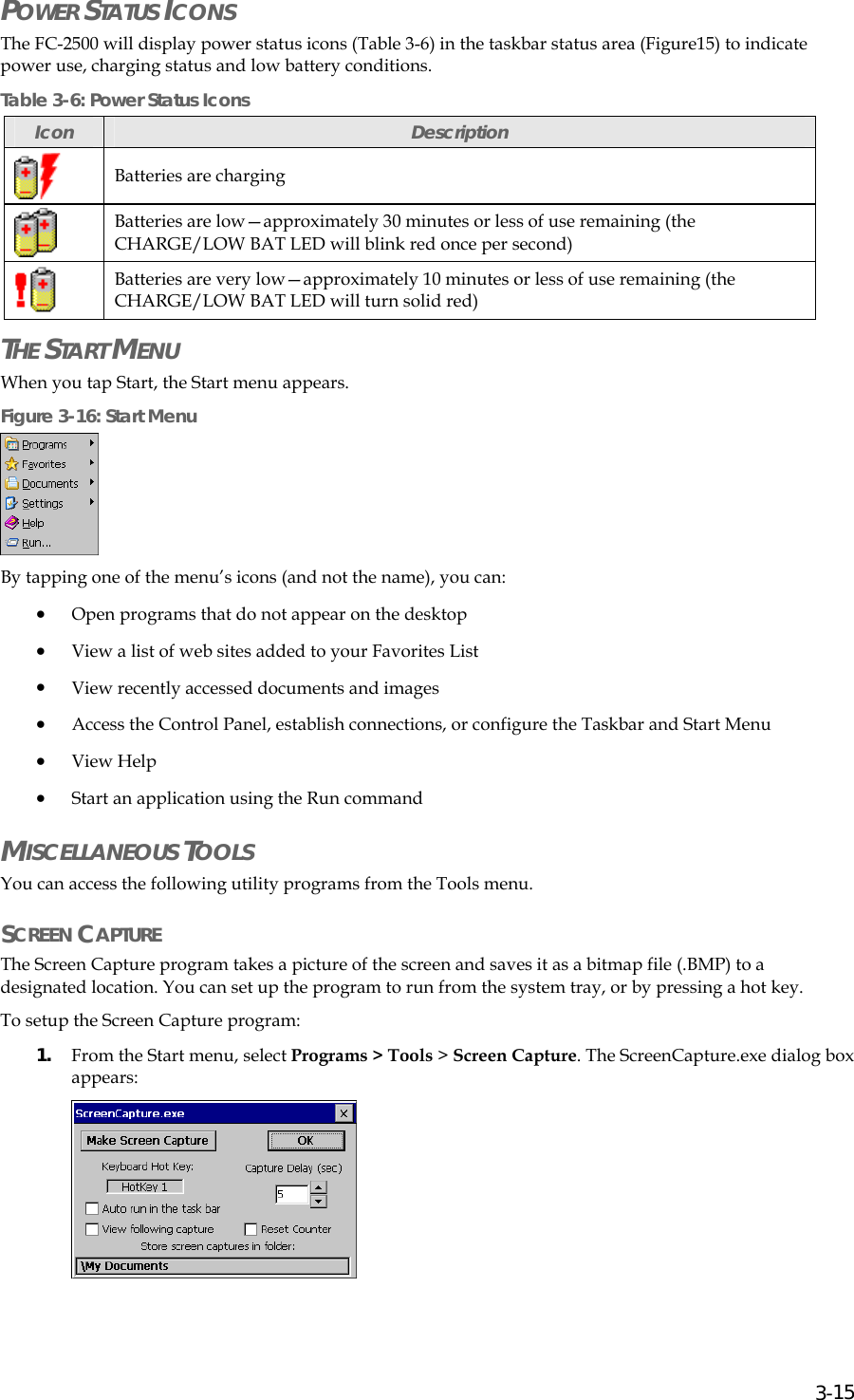 Page 39 of Two Technologies PLAT2008 Commercial / Industrial Handheld Computer User Manual manual p1