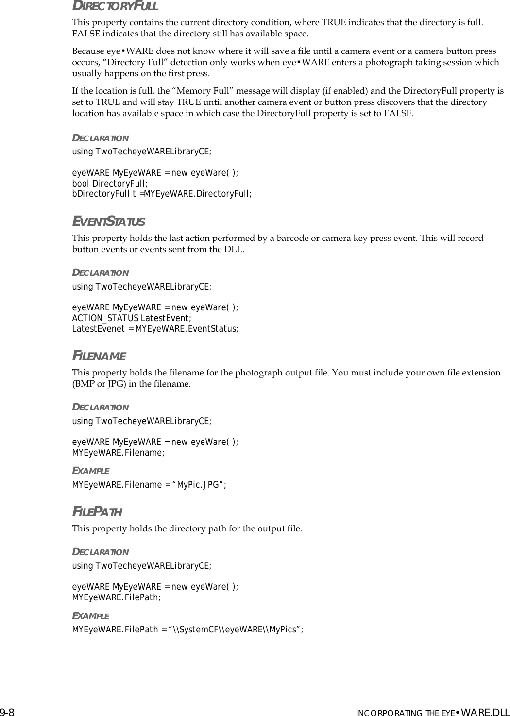 Page 64 of Two Technologies PLAT2008 Commercial / Industrial Handheld Computer User Manual manual p2