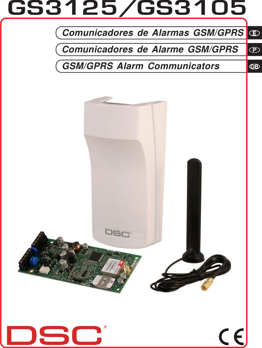Page 1 of Tyco Safety Canada 12GS3125 GSM/GPRS Alarm Communicator User Manual istisd2wgs3125 1 0 lingue SPA POR ENG pmd